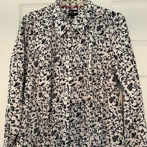 Talbots Size 16W wrinkle resistant blouse
